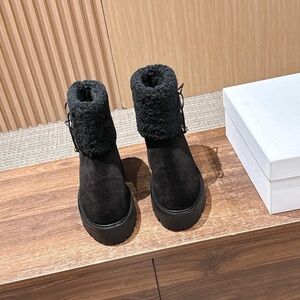 Celine Black Winter & Rain Boots
